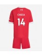 Liverpool Federico Chiesa #14 Replika Hemmakläder Barn 2025-26 Kortärmad (+ byxor)